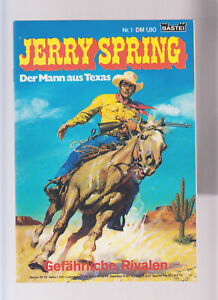 Jerry Spring komplette Serie in Top 1.Auflage Bastei 1 - 16 (0-1) - (0-1/1) 1972