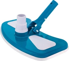 U.S. Pool Supply 12" Deluxe Weighted Butterfly Pool Vacuum Head, Swivel Hose Con