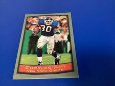 1999 Topps  Football - #123 Charles Way - New York Giants