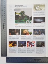 Top Ten Games List Original Print Ad / Poster Game Promo Art