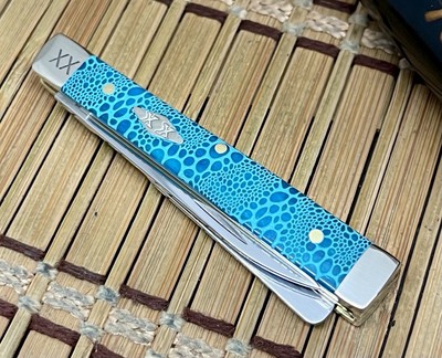 Case XX USA 2025 Caribbean Bone LIZARD Skin 1/500 Baby Doc Doctor Knife