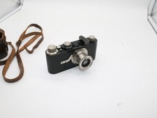 Leica I Model A 1928 Camera w/ 50mm f/3.5 Elmar Rare 4-Digit No. 9168