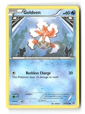 Goldeen (26) Common XY Trainer Kit: Pikachu Libre & Suicune 26/30 Pokemon HP