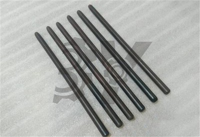NEW 2Pcs 300MM Ebony Lumber 15mm Eog Stick Black   For Jewelry Make   #fv