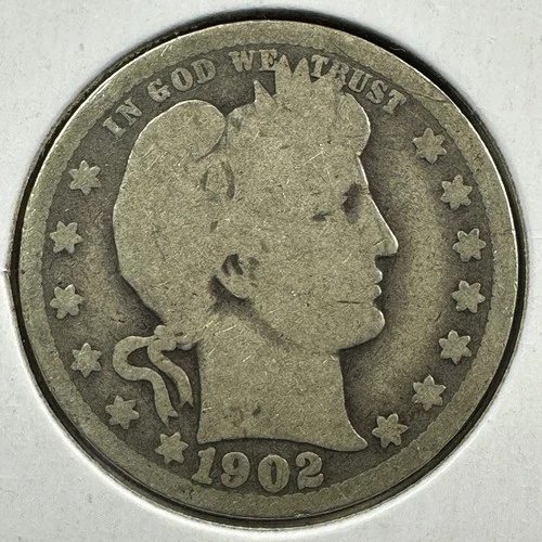1902 25C Barber Quarter (89226)