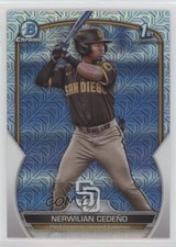 2023 Bowman Chrome Prospects Mega Box Mojo Refractor Nerwilian Cedeno Cedeño 4z8