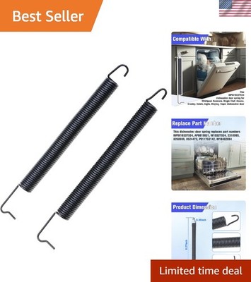 Durable Dishwasher Door Springs for Easy Replacement - Fits W10337934, AP6019831