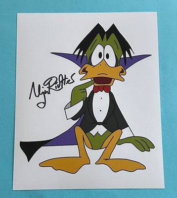 Ilja Richter   Graf Duckula  - 20 x 25 cm    - signed, original Autogramm