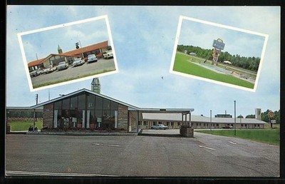 Smithfield, NC, Smithfield Motor Lodge, Interstate 95, Ansichtskarte 