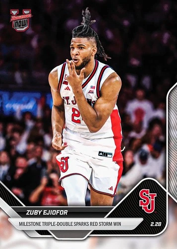 *PRE SALE* Zuby Ejiofor - 2025-26 Bowman U NOW® Basketball - Card 84