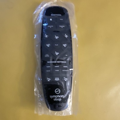 Symphony Sleep SP20 Wireless Massage Bed Remote Control Black, 10m+ Range