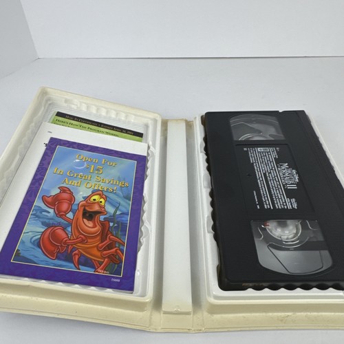 Little Mermaid II, The: Return to the Sea (VHS, 2000) Clamshell - Picture 7 of 7