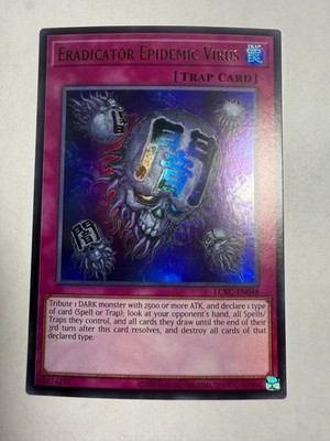 Eradicator Epidemic Virus Ultra Rare Legendary Collection Kaiba LCKC-EN048 LP