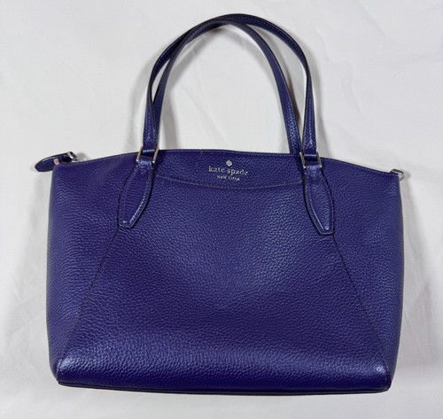 Kate Spade Women's Handbag Purple Leather