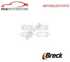 SATZ BREMSBELÄGE BREMSKLÖTZE BRECK 24014 00 702 10 I FÜR DODGE CALIBER