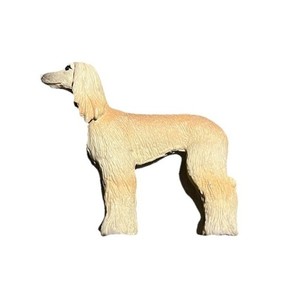 Schleich 13745 Afghan Hound Dog Retired 2013 Farm Life Figure Blonde Vtg Toy