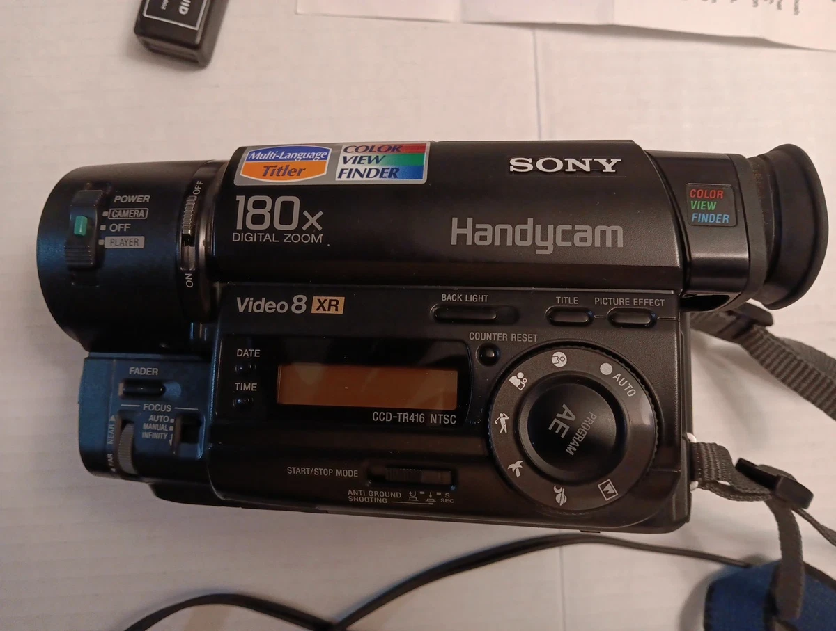 Sony Handycam Video 8 Xr for sale | eBay