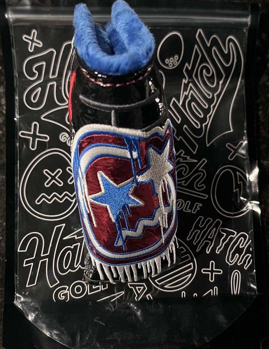 RARE* Hatch Golf COTM 6 Starry Eyed RWBB Blade Putter Headcover