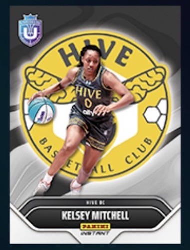 2026 Panini Instant Unrivaled Kelsey Mitchell TEAM LOGOS SP Hive BC #21 🔥