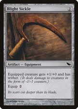 Blight Sickle SHM 247 Normal English NM - MTG