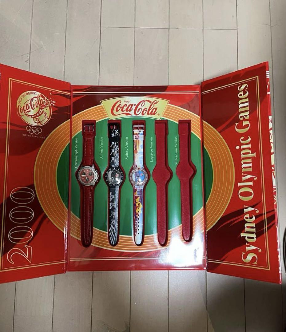 New CocaCola Sydney 2000 Olympics Watch Set 3 Original New CocaCola Sydney 2000 Olympics Watch Set 3 Original