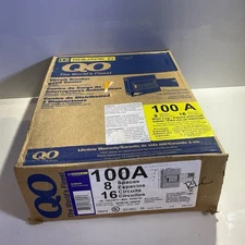 Square D 100 Amp Load Center Type 1 Enclosure QO816L100DS Surface Mount Breaker