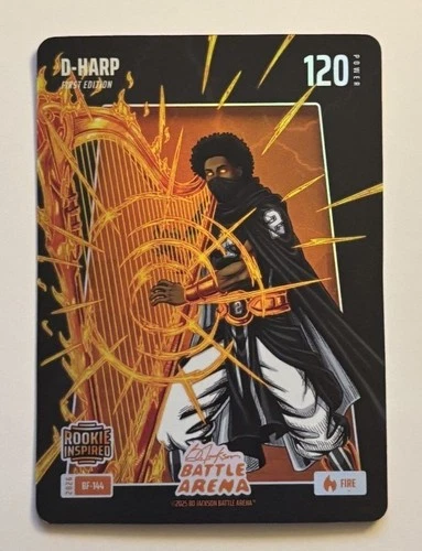 2026 Bo Jackson Battle Arena `D-HARP` DYLAN HARPER #BF-144 RC Fire Foil