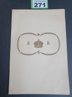 KRÖNUNG DANKGOTTESDIENST 7.6.1953 ST. ANDREWS PFARRKIRCHE DUNDEE