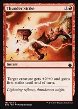 x4 Thunder Strike - Battlebond - NM - MTG