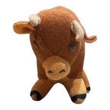 Vintage 1975 Dakin Dream Pets Wild Bill Buffalo Bison Stuffed Animal Toy 8"