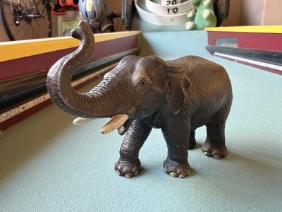 Schleich 14144 ASIAN ELEPHANT BULL Male Figure Wildlife Safari Retired 1997 Toy