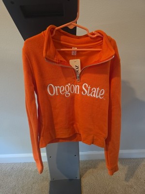 OSU Oregon State University Orange 1/4 Zip Childrens Sweatshirt