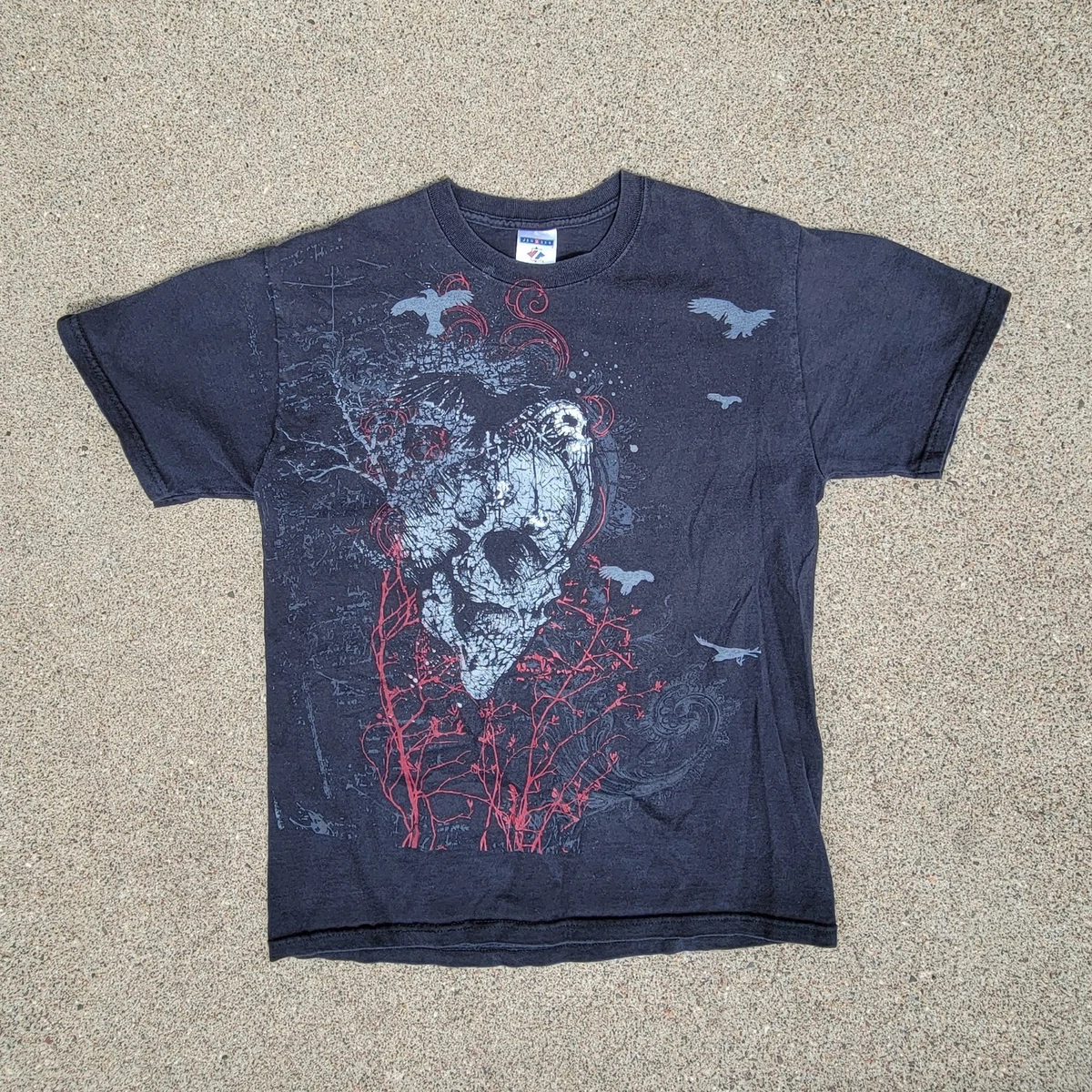 JERZEES L/XL Short Sleeve Regular Size Vintage T-Shirts for Men