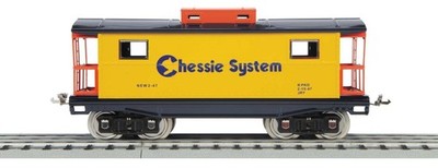 MTH 11-30192 Std. Gauge NO. 217 Illuminated Caboose Chessie MT/Box