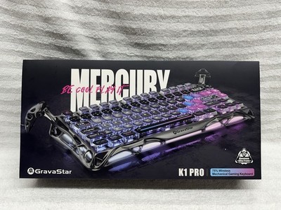 Gravastar Mercury K1 Pro CyberPunk Edition Keyboard Mechanical Gaming Keyboard