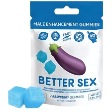 Better Sex Male Sensual Gummies Pack of 2 Pcs. Authentic!