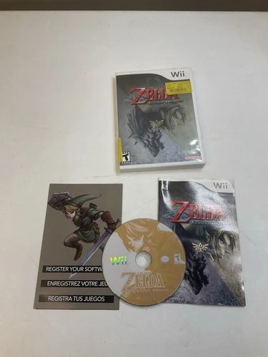 The Legend of Zelda: Twilight Princess Nintendo Wii CIB With Manual
