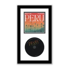 Ed Sheeran Autographed Signed Framed CD Peru ACOA