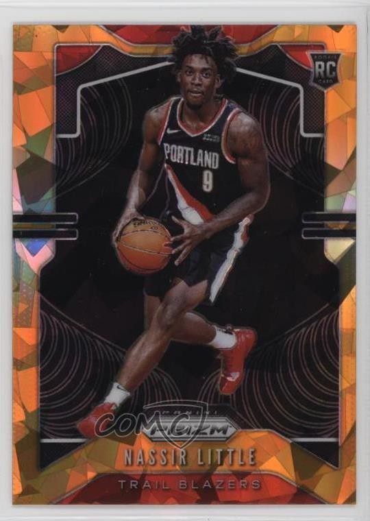 2019-20 Panini Prizm Rookie Orange Ice Prizm Nassir Little #269 0h6x
