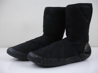 Vibram Furoshiki New Yorker Men's M 8.5-9.5 EU 40-41 Black Faux Shearling Boots
