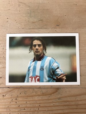 Bassett & Co Mittelfeld Dynamos (1992-93) Postkarte Ian Bishop (West Ham United)
