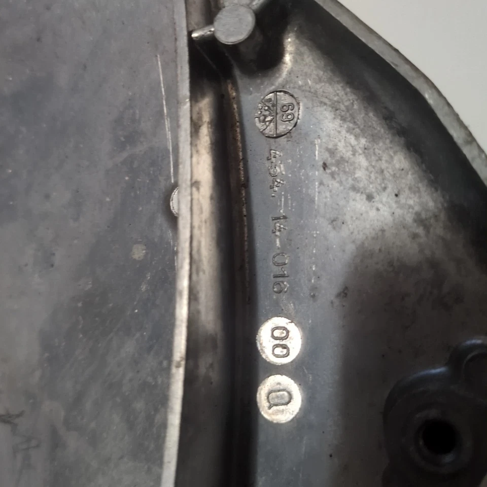 Cubierta de ventilador doble Jlo Rockwell 440 nos 454 14 016 vintage Foto 3 de 3