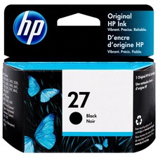 HP 27 C8727AN Black Ink Cartridge 280 Yield