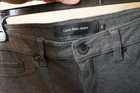 Calvin Klein sz 6 set 2 pants brown gray stretchy cotton feel blended fabric — photo 6