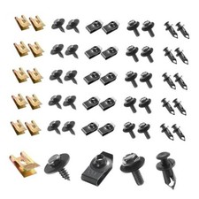 100 PCS Car Body Fasteners Assortment Kit, Bumper Fender Splash Guard Screws