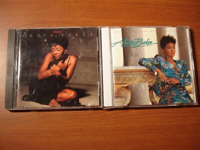 The Anita Baker  COLLECTION  2  CD Lot    R&B  Pop Sexy Diva Music