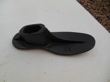 Vintage Cast Iron Anvil Cobblers Boot Shoe Mold Form " F 3 " Measures 8 3/4"