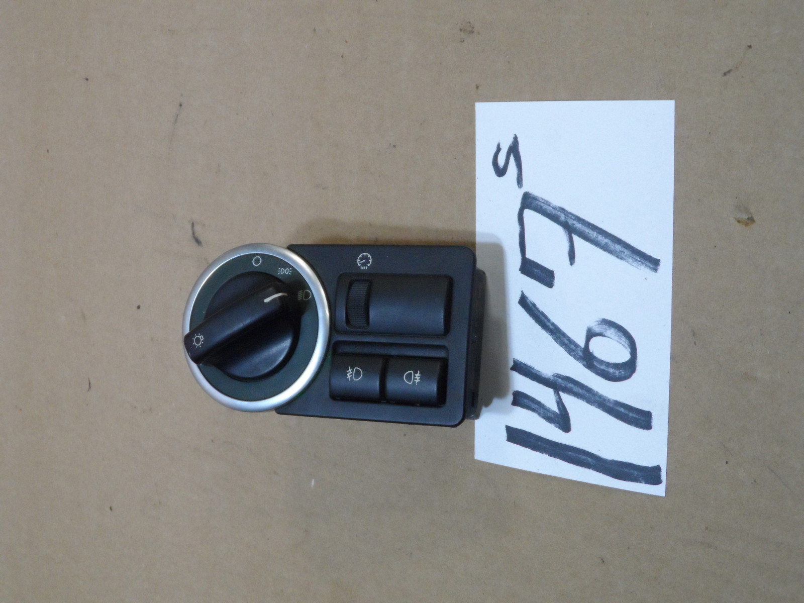 2003 Range Rover Head Lights Switch Control Power #1467-S