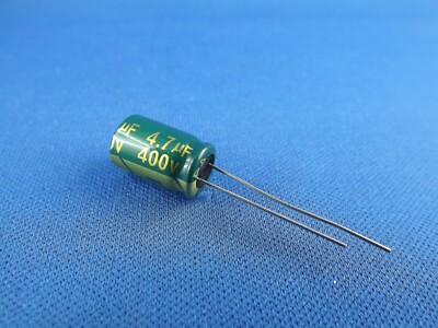 2x Elko 4,7uF (µF), 400V Low ESR, radial