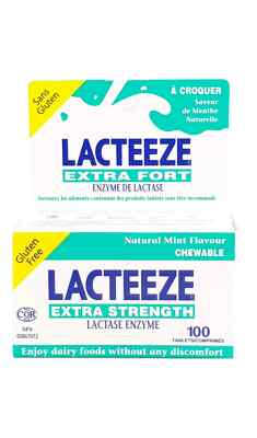 Lacteeze, Extra Strength, 100 tablets